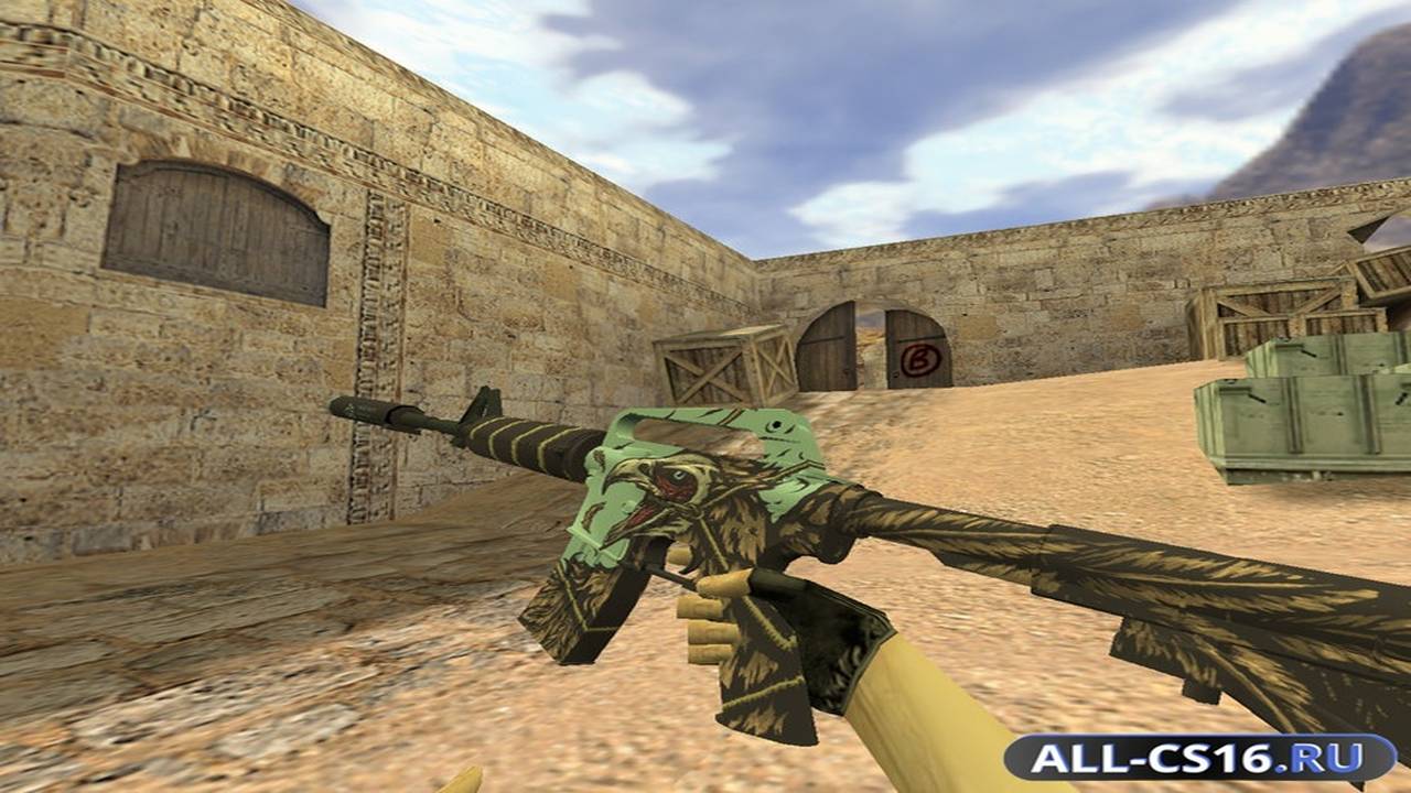Модель оружия для CS 1.6 - M4A1 M4A1 Орел