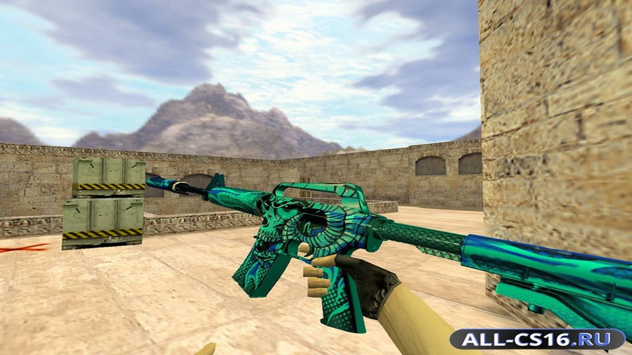 Модель оружия для CS 1.6 - M4A1 М4А1 Eske