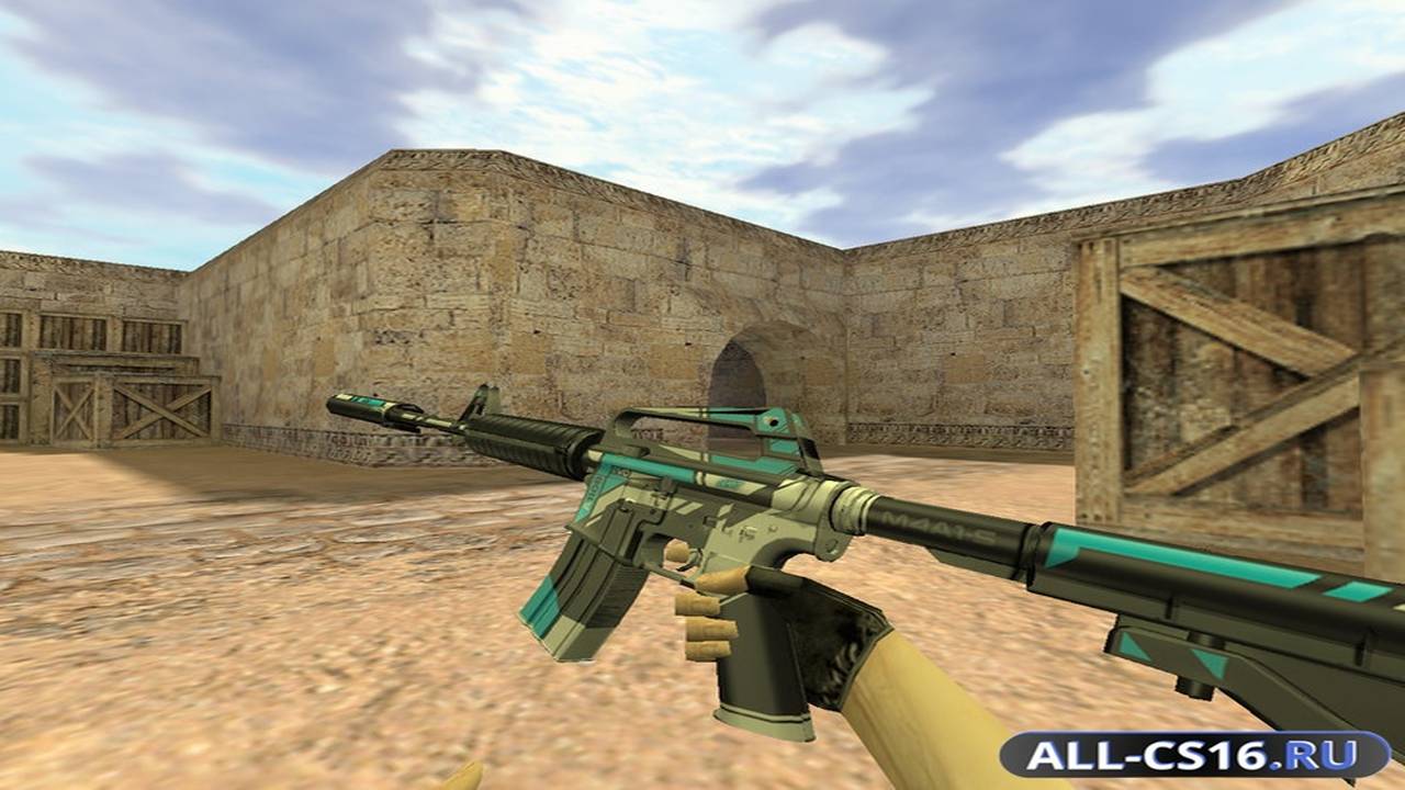 Модель оружия для CS 1.6 - M4A1 М4А1 Эволюция