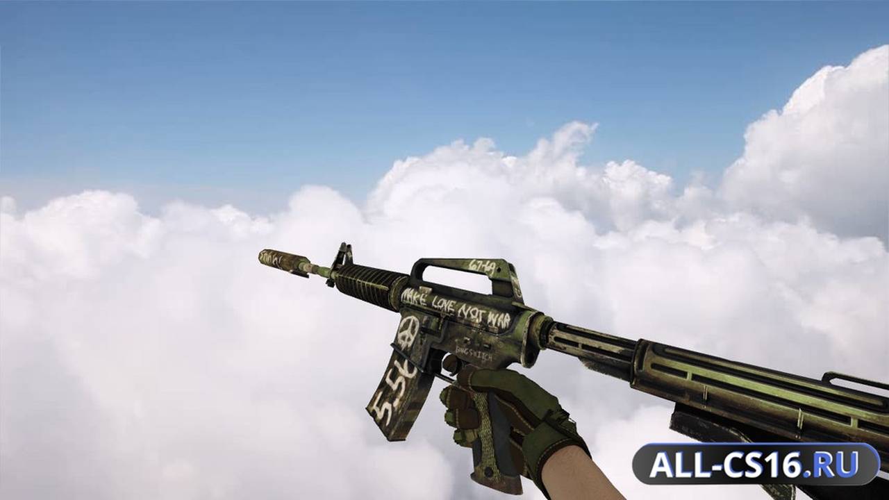 Модель оружия для CS 1.6 - M4A1 M4A1 | Взгляд в прошлое