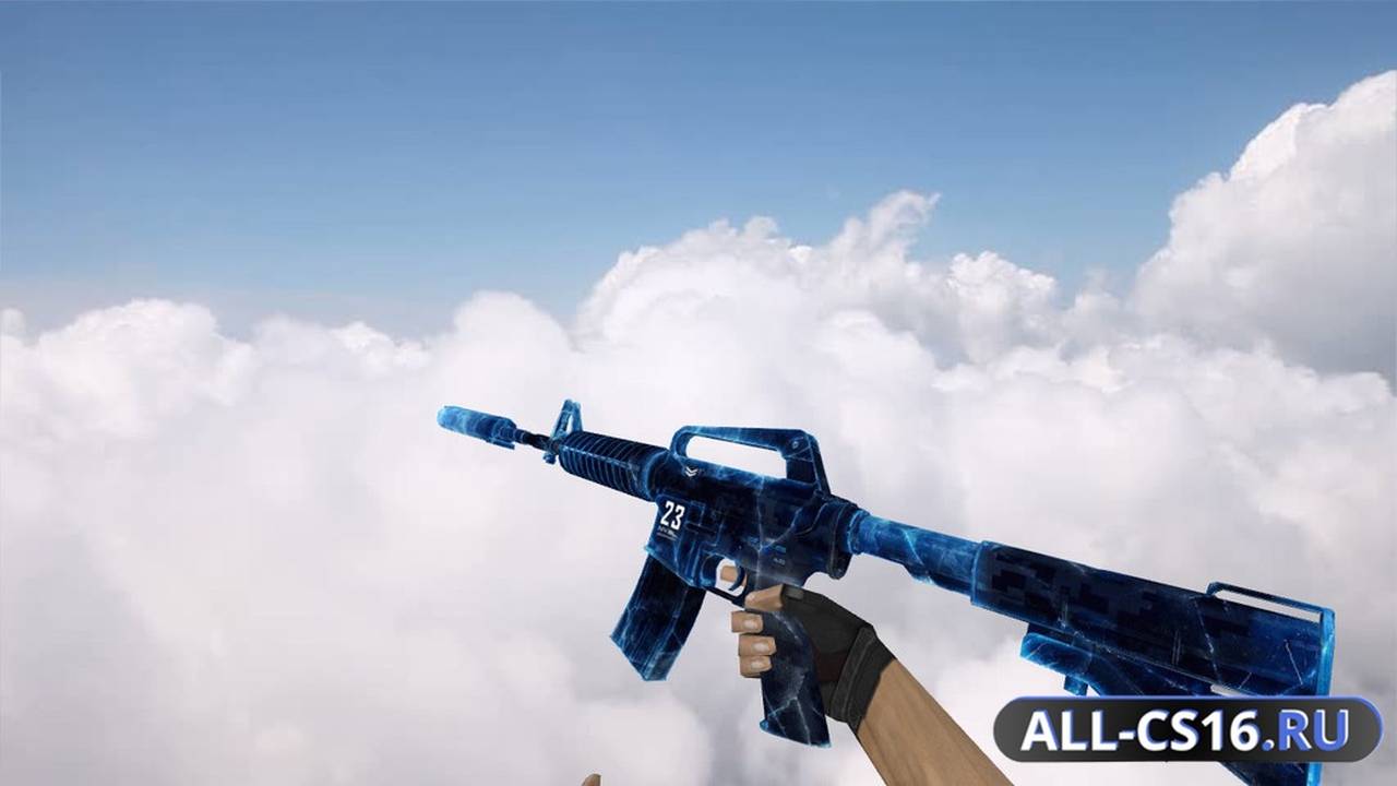 Модель оружия для CS 1.6 - M4A1 M4A1 Frostbite