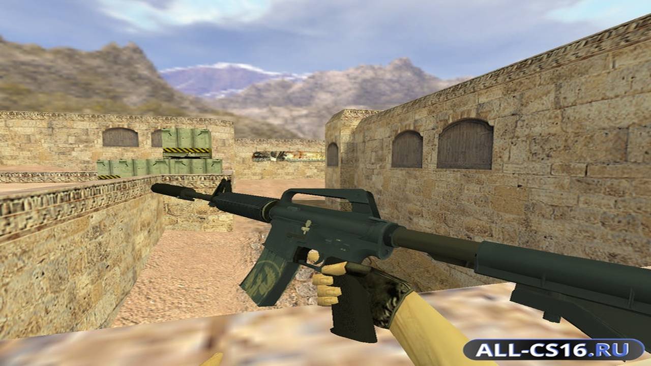 Модель оружия для CS 1.6 - M4A1 М4А1 Страж