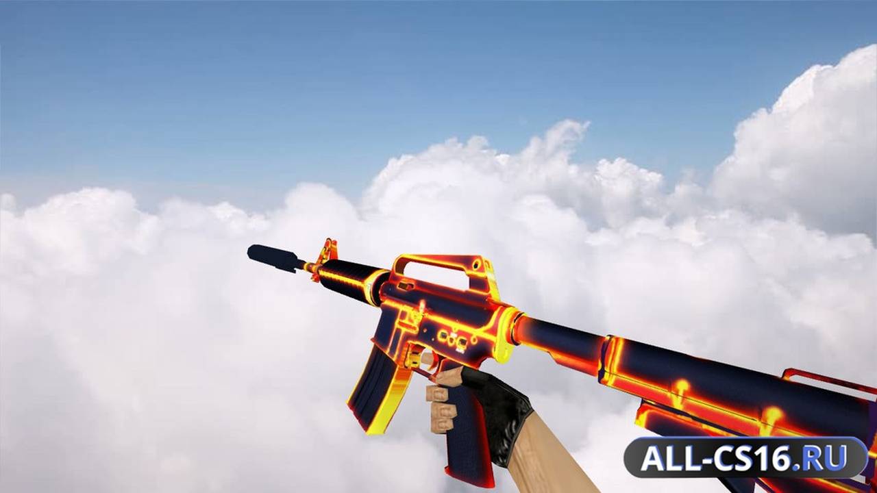Модель оружия для CS 1.6 - M4A1 M4A1 | Жар