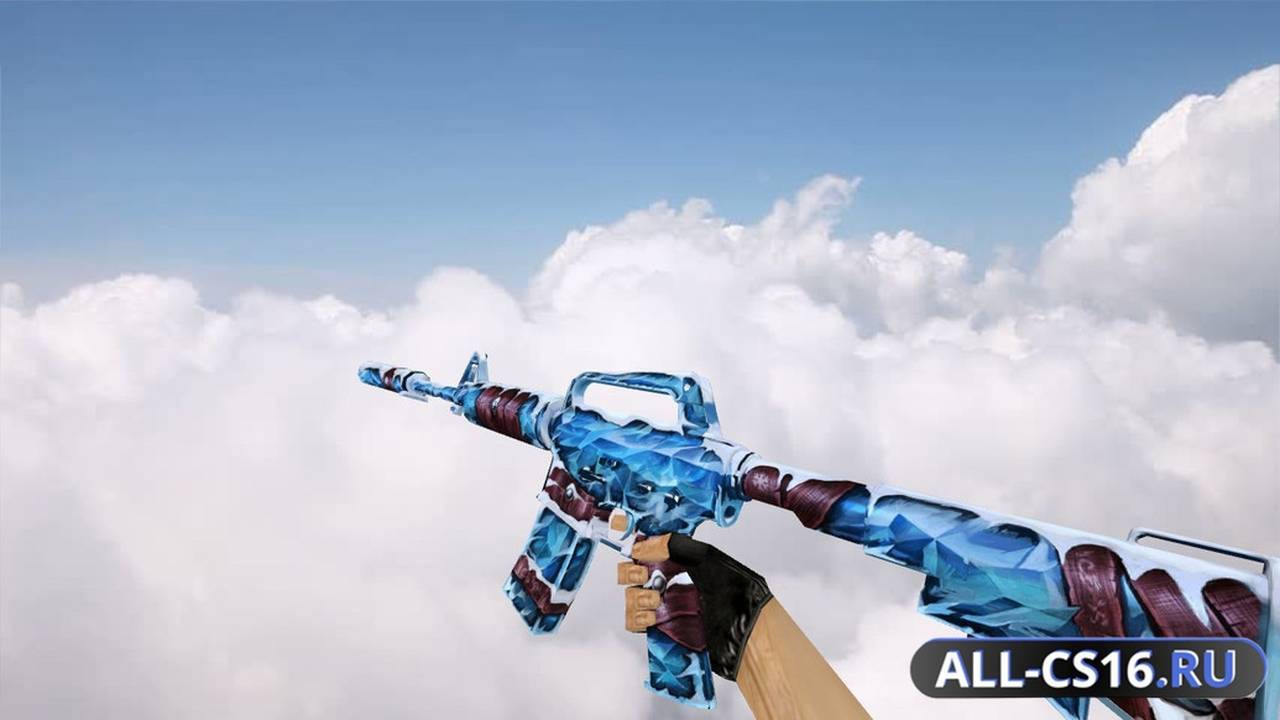 Модель оружия для CS 1.6 - M4A1 M4A1 Ice Vortex