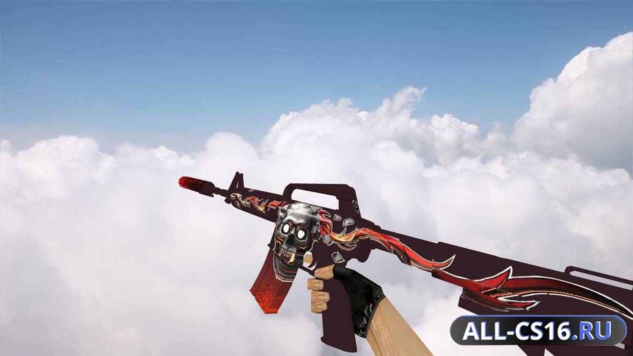 Модель оружия для CS 1.6 - M4A1 M4A1 | Подтвержденное убийство
