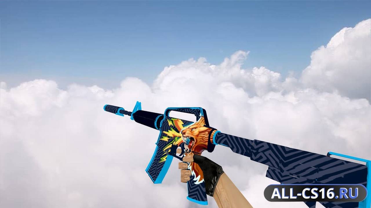 Модель оружия для CS 1.6 - M4A1 M4A1 Lionheart