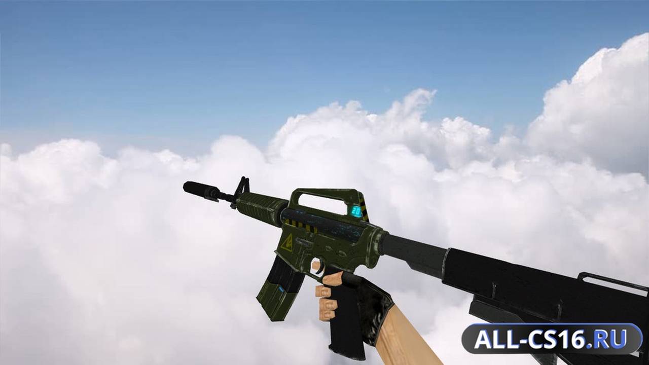Модель оружия для CS 1.6 - M4A1 M4A1 Mk. II