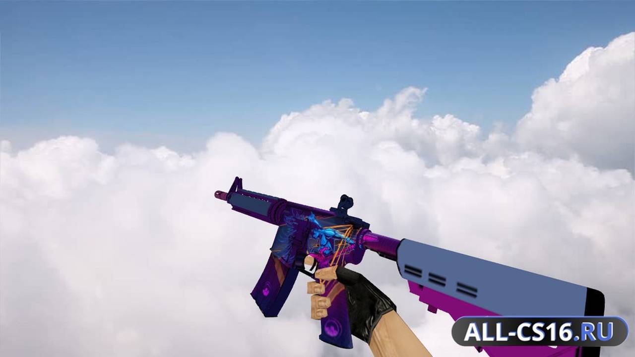 Модель оружия для CS 1.6 - M4A1 M4A1 Pop Star
