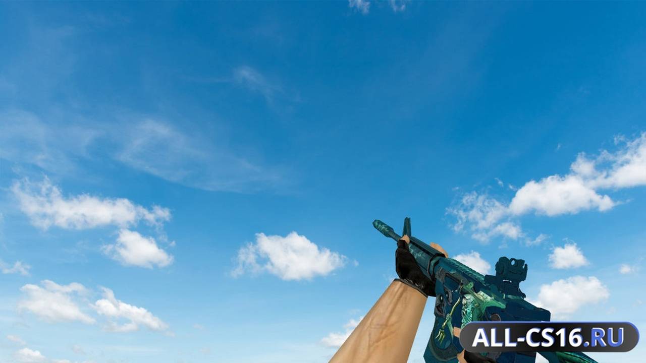 Модель оружия для CS 1.6 - M4A1 M4A1 | Посейдон