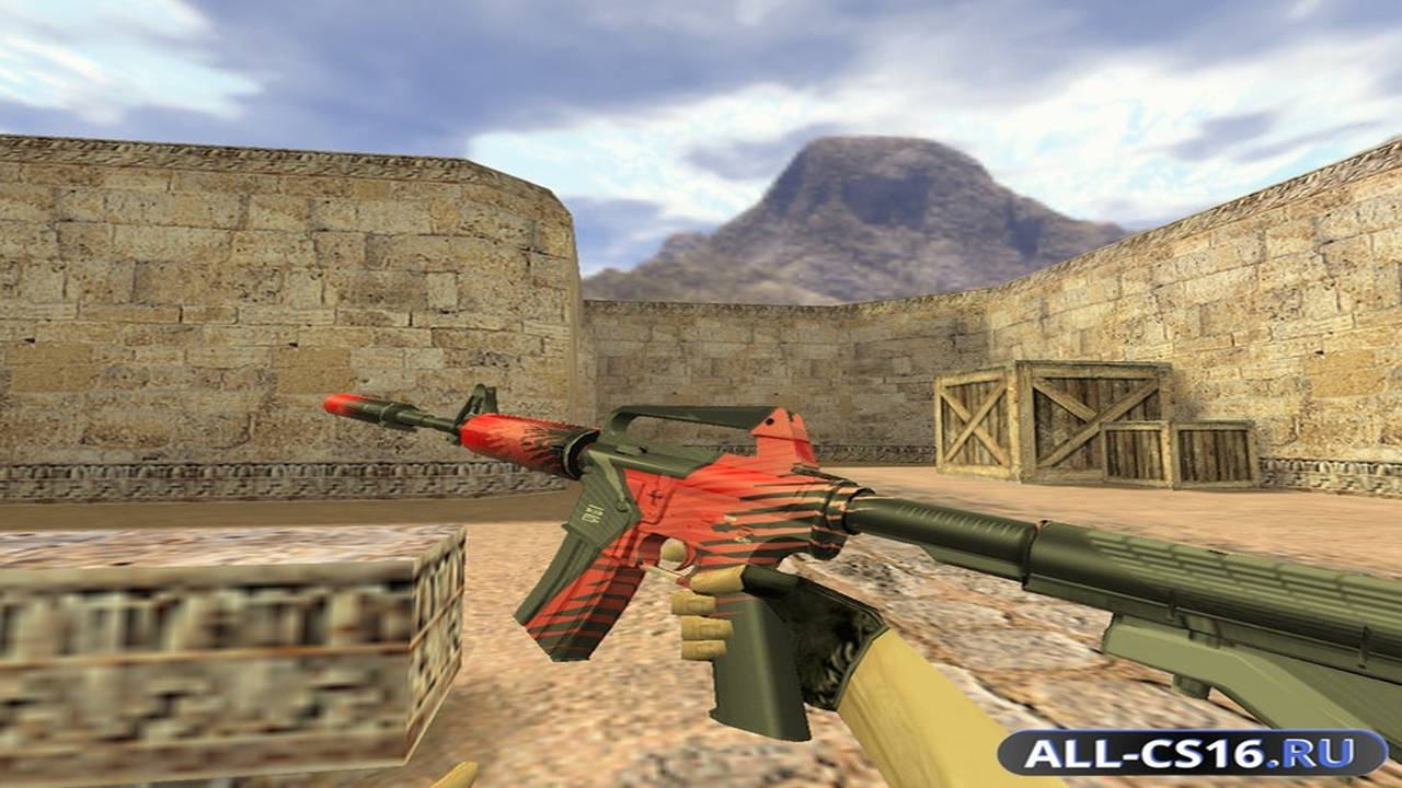 Модель оружия для CS 1.6 - M4A1 M4A1 Starladder