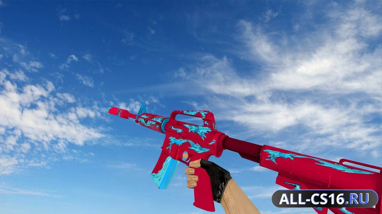 Модель оружия для CS 1.6 - M4A1 M4A1 | Дух воды