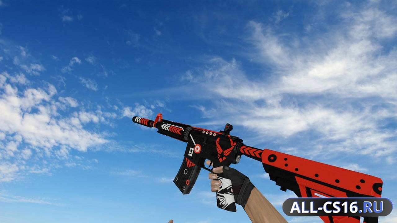 Модель оружия для CS 1.6 - M4A1 M4A4 Alliance v2