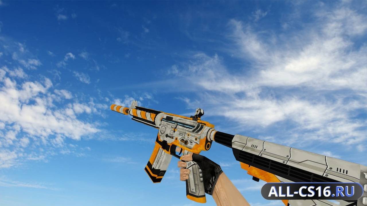 Модель оружия для CS 1.6 - M4A1 M4A4 Area 51