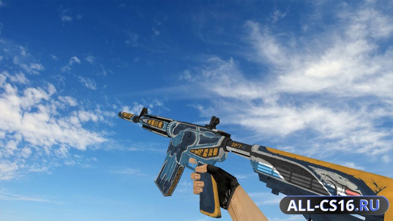 Модель оружия для CS 1.6 - M4A1 М4А4 | Охотник за головами
