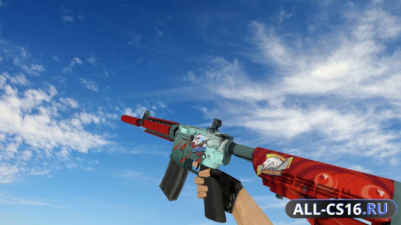 Модель оружия для CS 1.6 - M4A1 M4A4 | Дождь из пуль