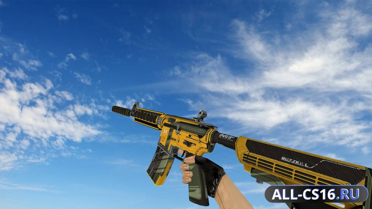 Модель оружия для CS 1.6 - M4A1 M4A4 | Облом