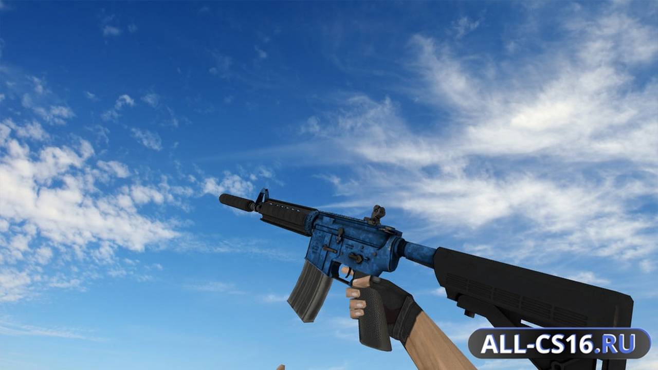 Модель оружия для CS 1.6 - M4A1 M4A4 | Ржавый кобальт