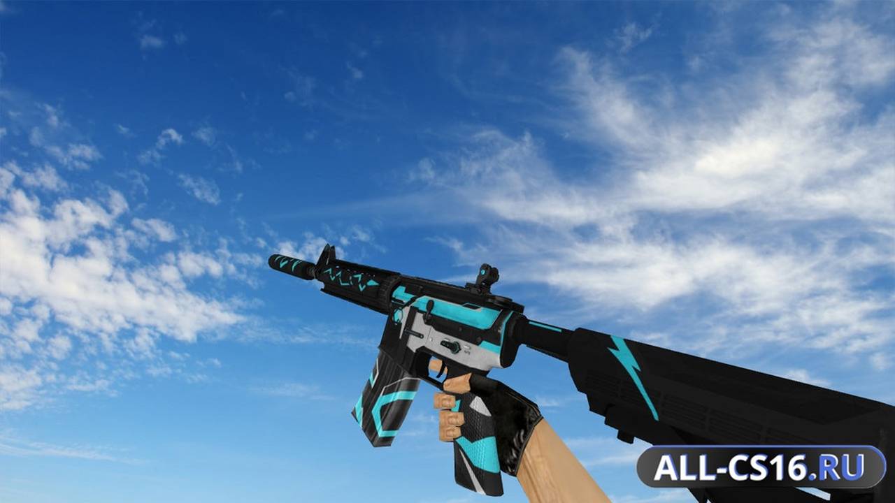 Модель оружия для CS 1.6 - M4A1 M4A4 Dramcore Redux 3