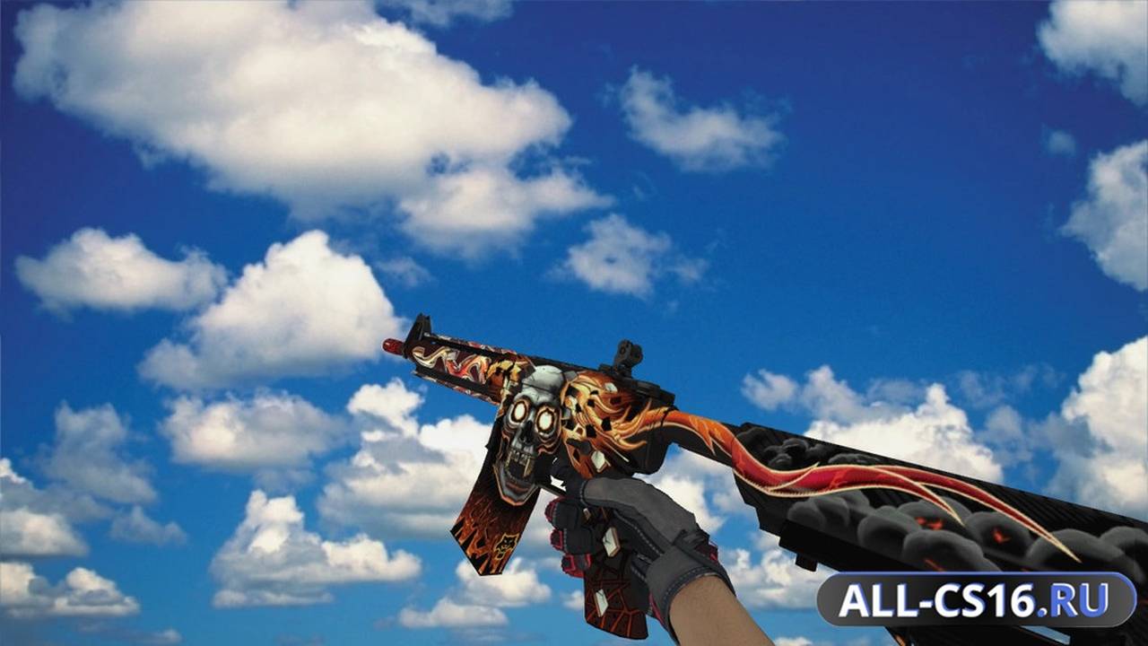 Модель оружия для CS 1.6 - M4A1 M4A4 | Подтвержденное убийство