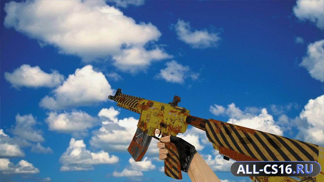 Модель оружия для CS 1.6 - M4A1 M4A4 Machinery