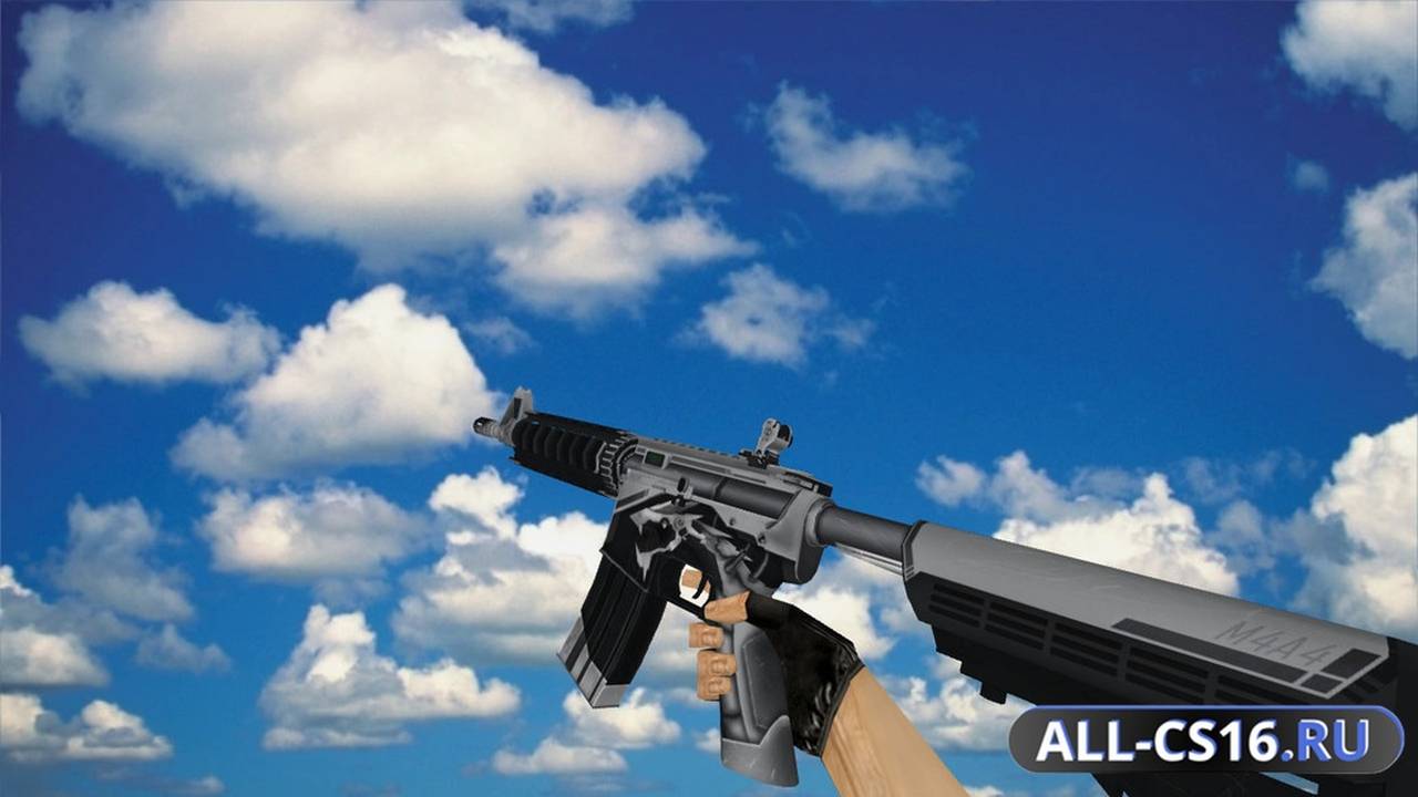 Модель оружия для CS 1.6 - M4A1 M4A4 Overdrive