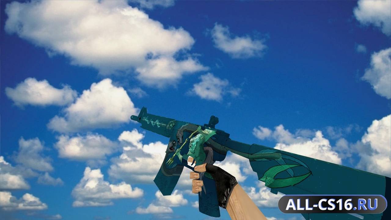Модель оружия для CS 1.6 - M4A1 M4A4 | Посейдон