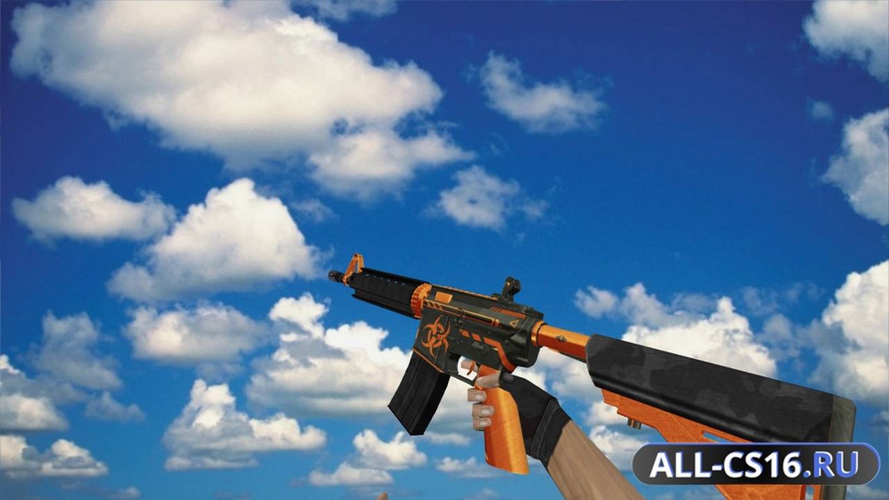 Модель оружия для CS 1.6 - M4A1 M4A4 Punishment Device