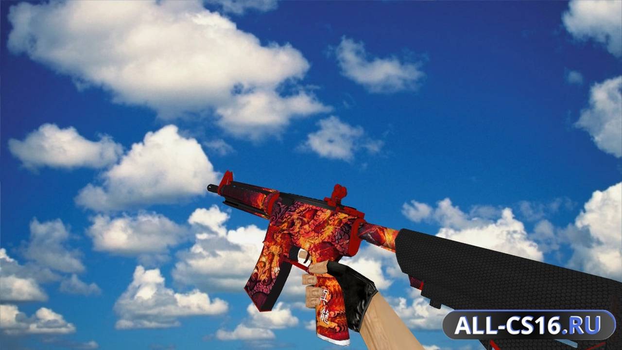 Модель оружия для CS 1.6 - M4A1 M4A4 Reborn