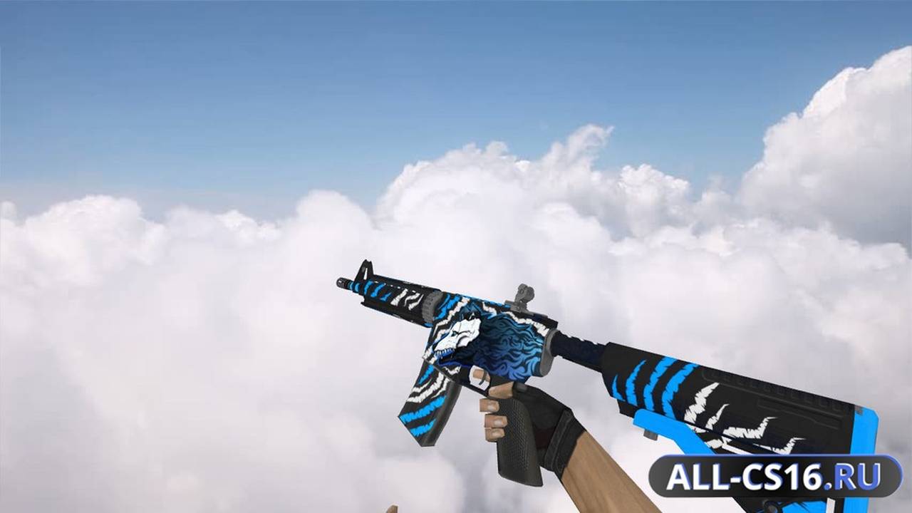 Модель оружия для CS 1.6 - M4A1 M4A4 Spiritual