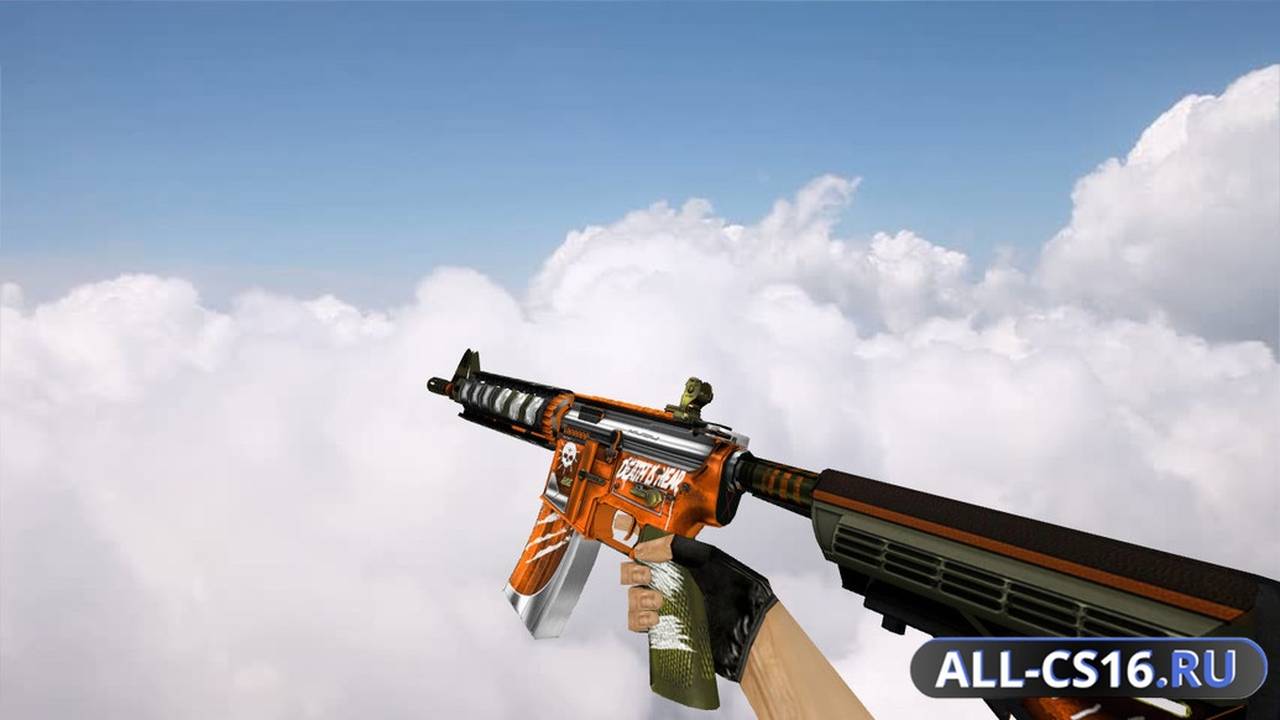 Модель оружия для CS 1.6 - M4A1 M4A4 Survivor
