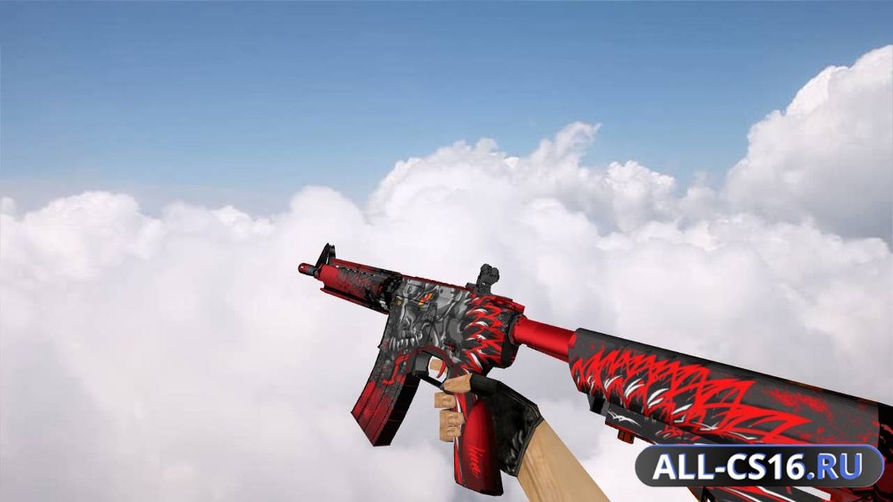 Модель оружия для CS 1.6 - M4A1 M4A4 Tokolosi