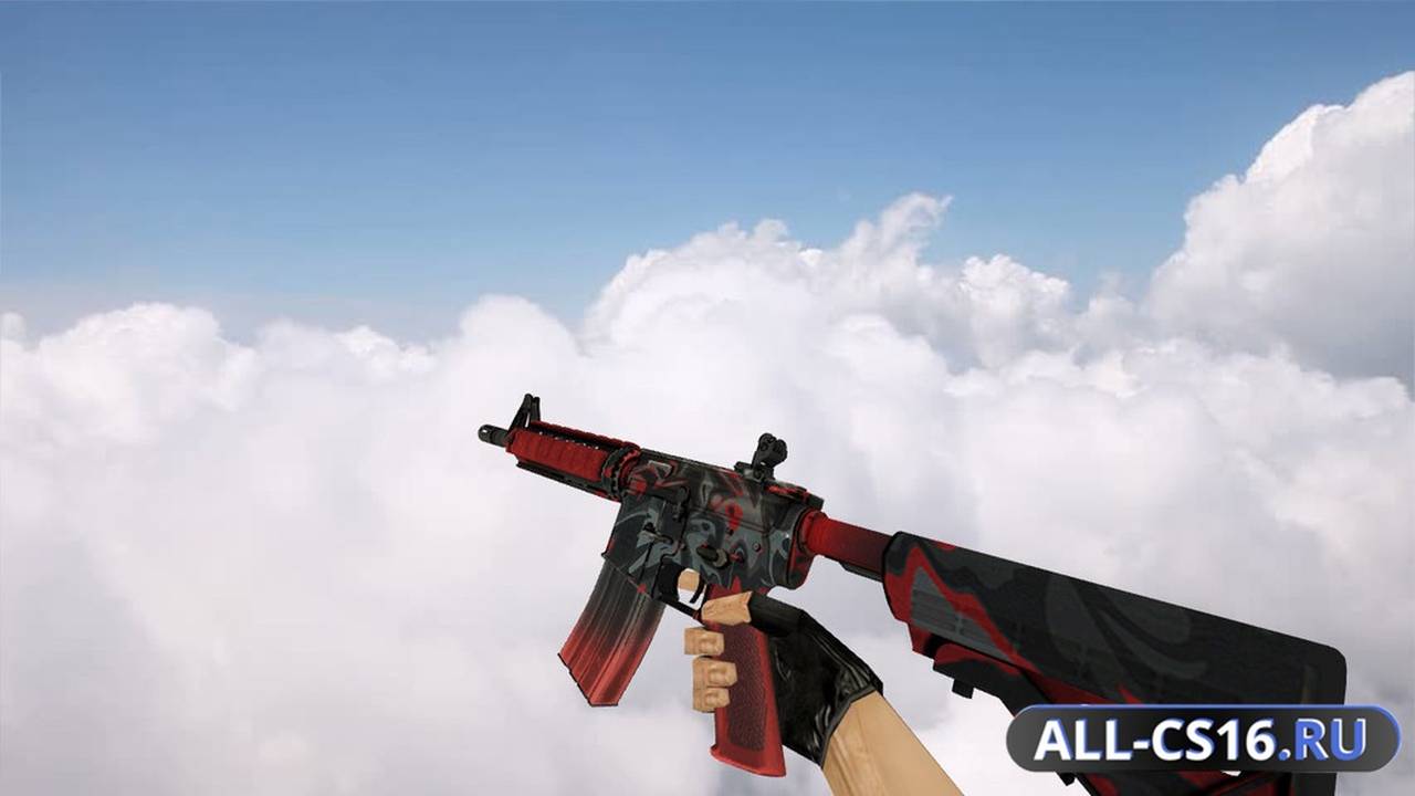 Модель оружия для CS 1.6 - M4A1 M4A4 Urban Assault