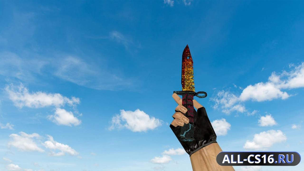 Модель оружия для CS 1.6 - M9 Bayonet Armageddon