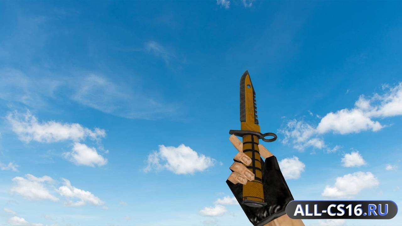 Модель оружия для CS 1.6 - M9 Bayonet Master