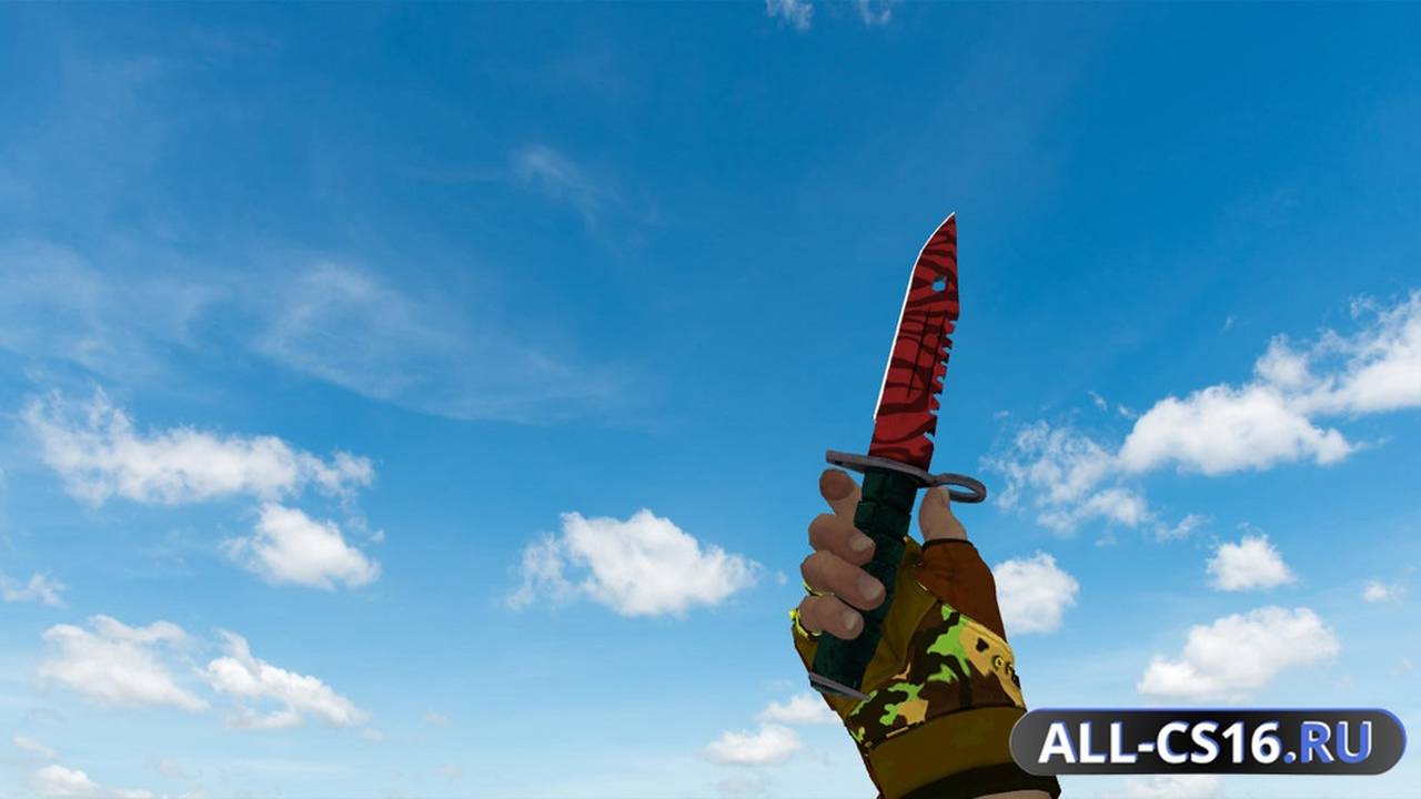 Модель оружия для CS 1.6 - Штык-нож M9 | Убийство