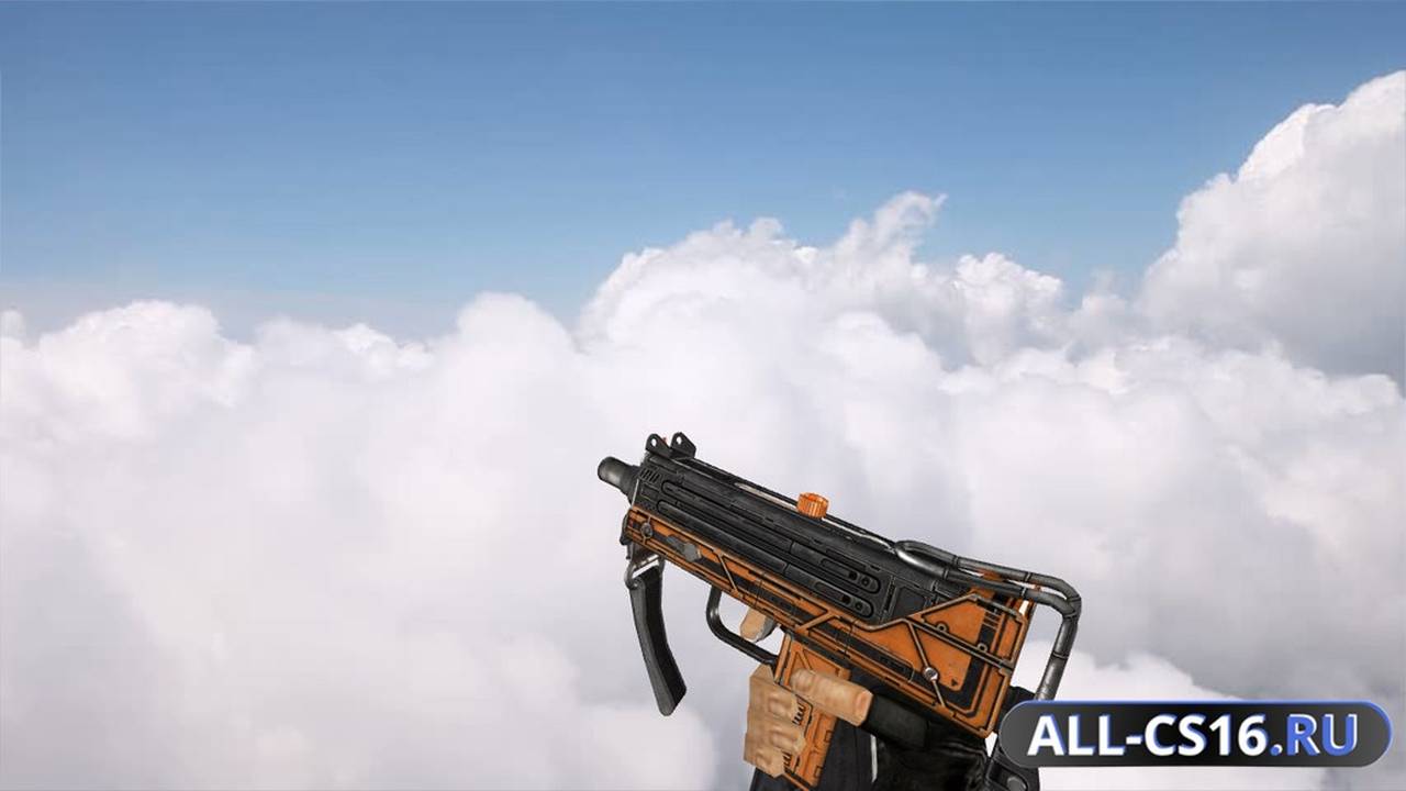 Модель оружия для CS 1.6 - MAC-10 MAC-10 | Большая пушка