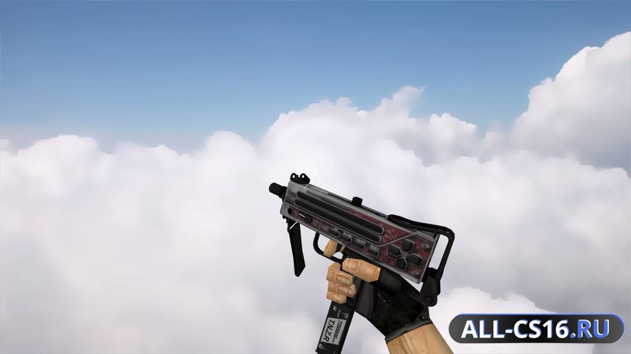 Модель оружия для CS 1.6 - MAC-10 MAC-10 | Кнопкодав (Button Masher)