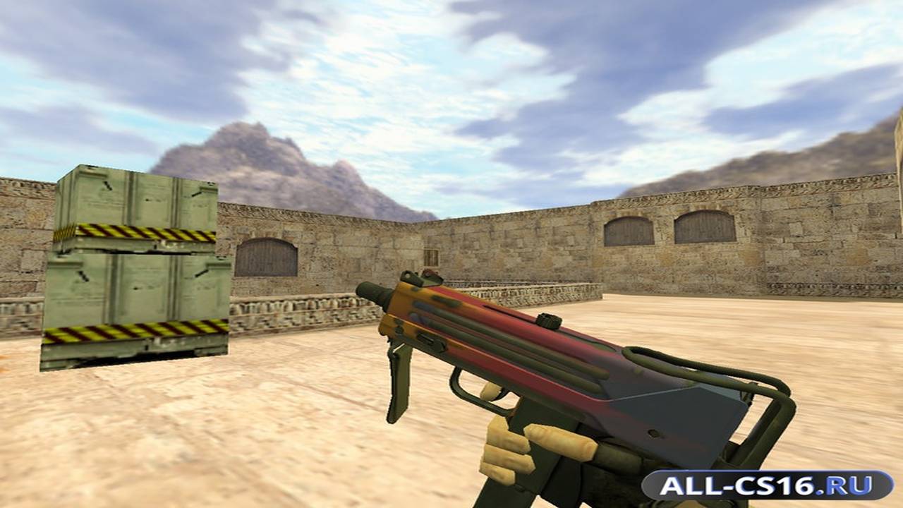 Модель оружия для CS 1.6 - MAC-10 MAC-10 Градиент