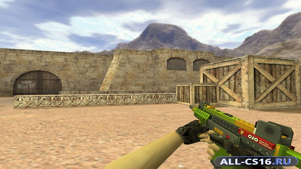 Модель оружия для CS 1.6 - MAC-10 MAC-10 Лего