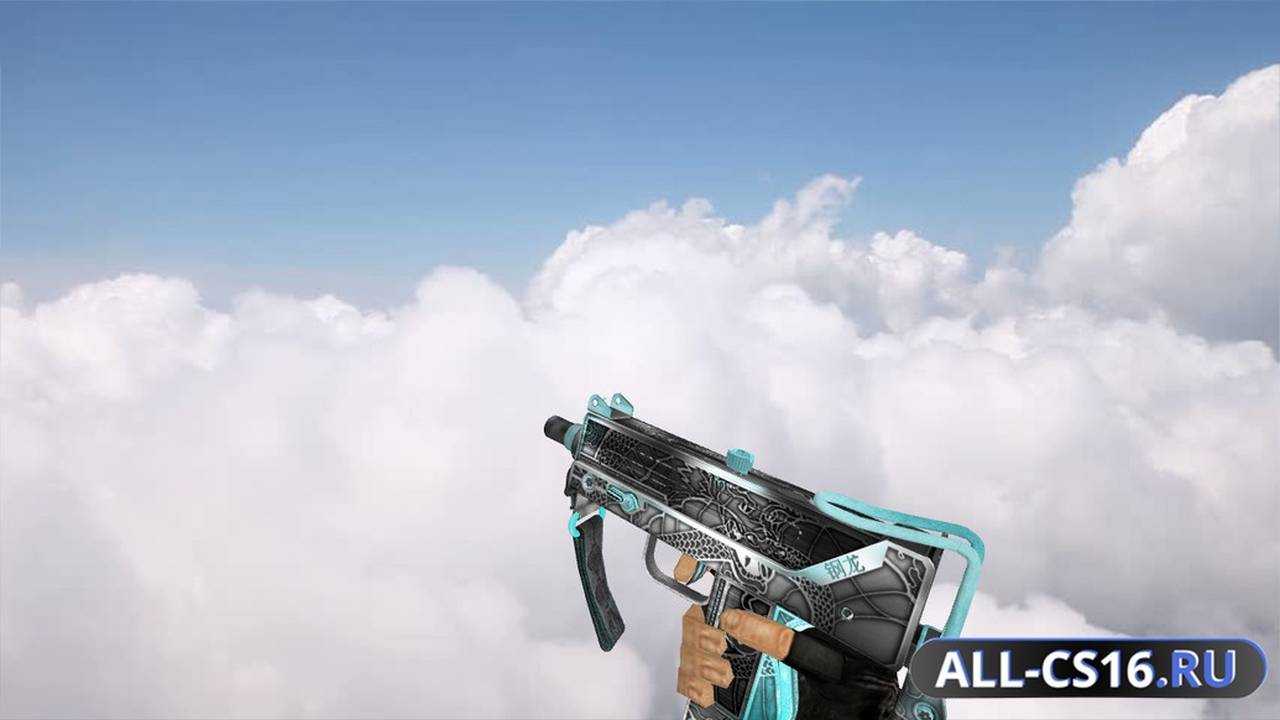 Модель оружия для CS 1.6 - MAC-10 MAC-10 Steel Dragon