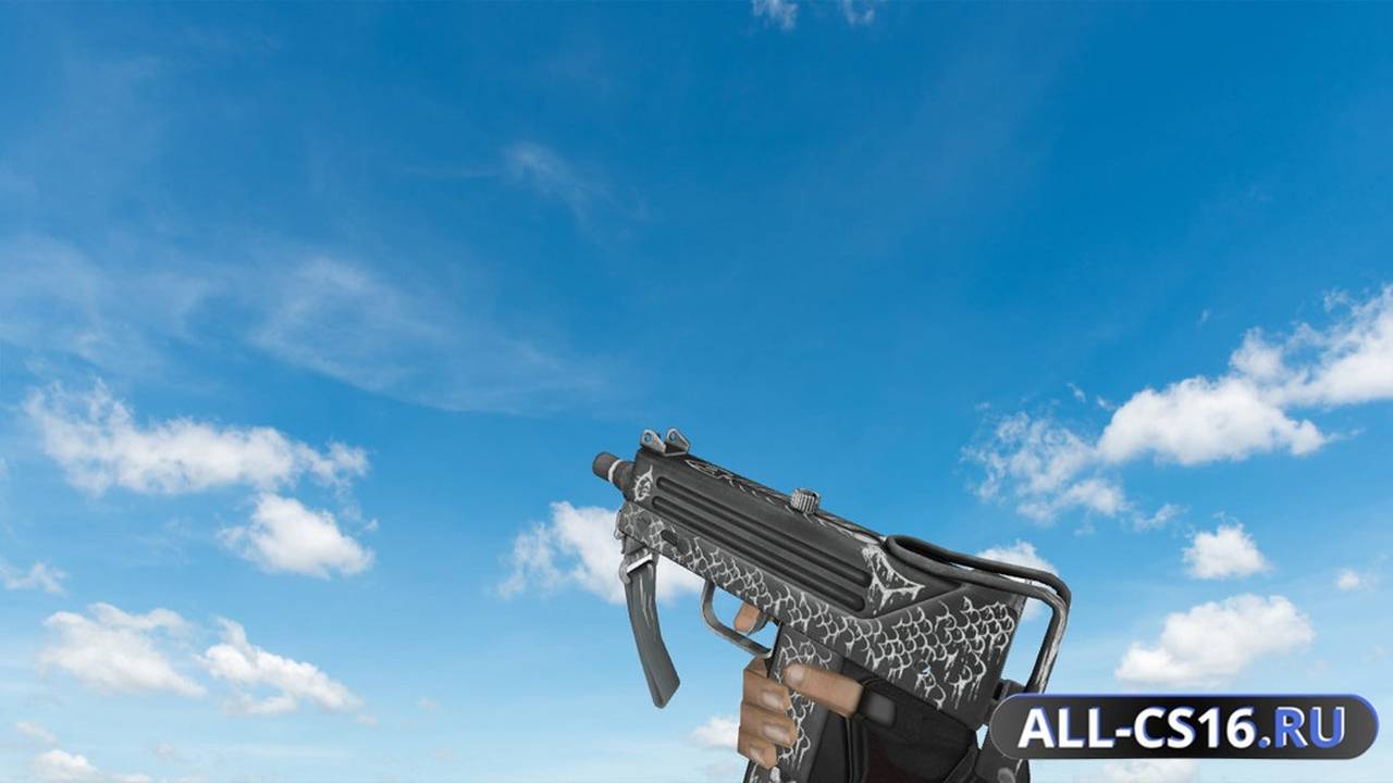 Модель оружия для CS 1.6 - MAC-10 MAC-10 | Белая рыба