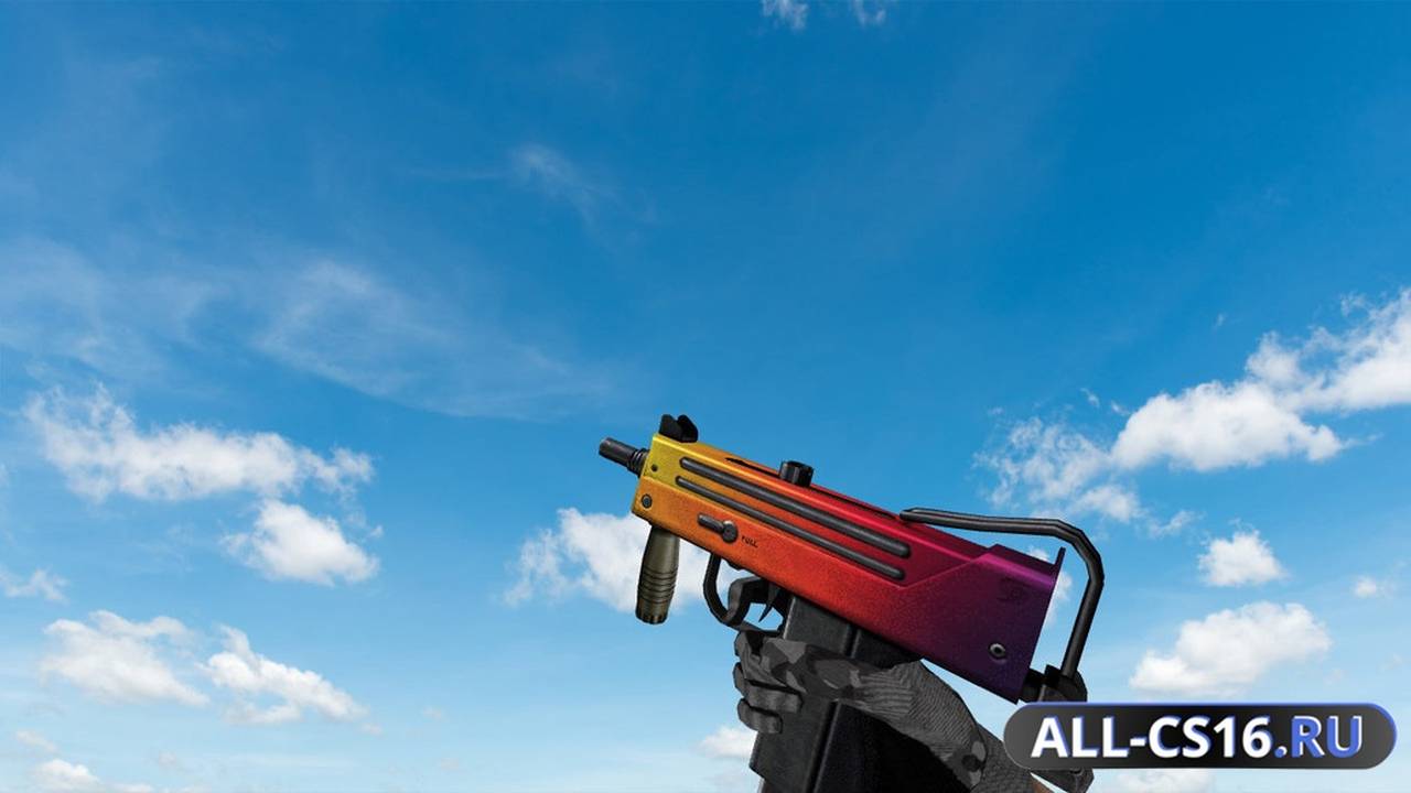 Модель оружия для CS 1.6 - MAC-10 MAC-11 | Градиент