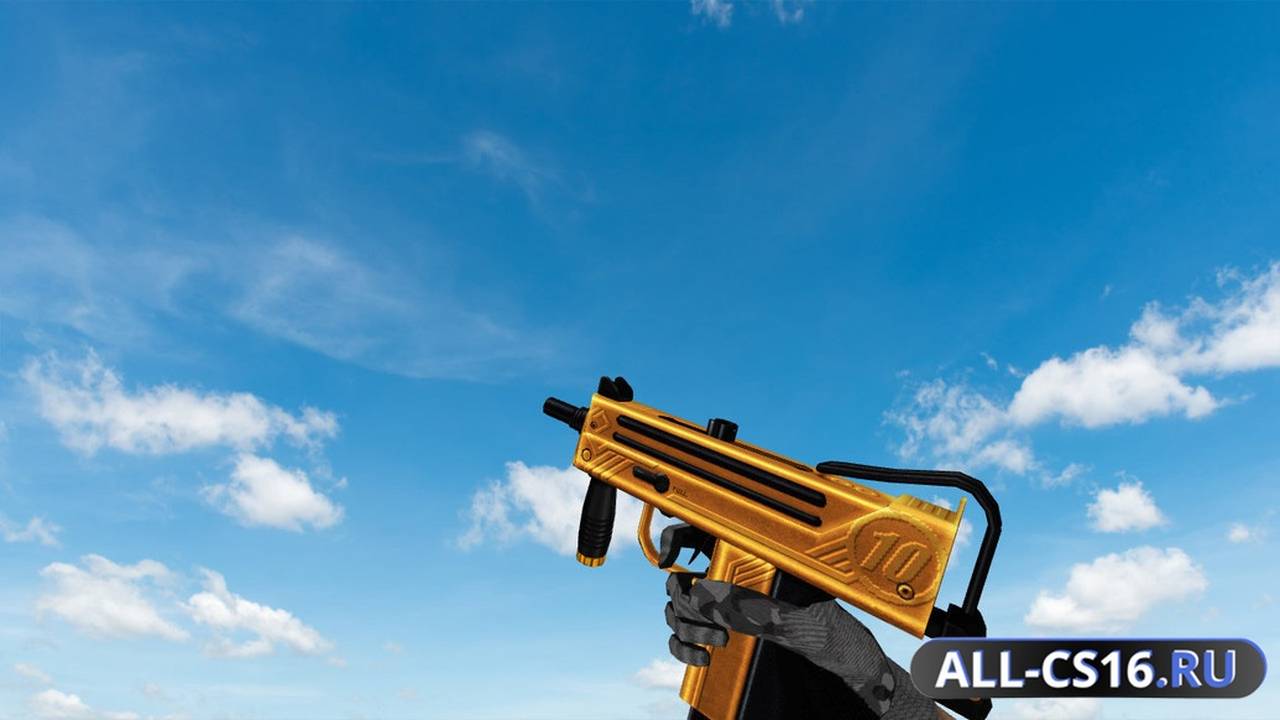 Модель оружия для CS 1.6 - MAC-10 MAC-11 Fold