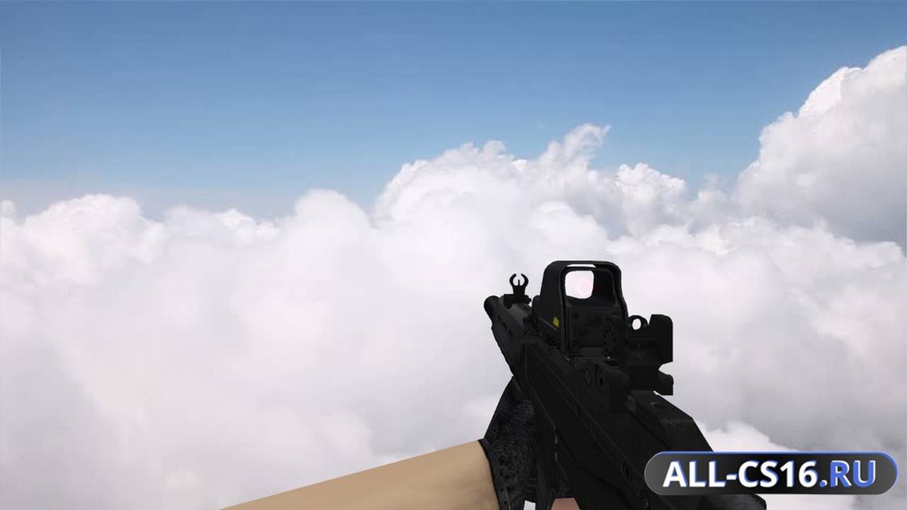 Модель оружия для CS 1.6 - M4A1 Magpul Masada Hackage