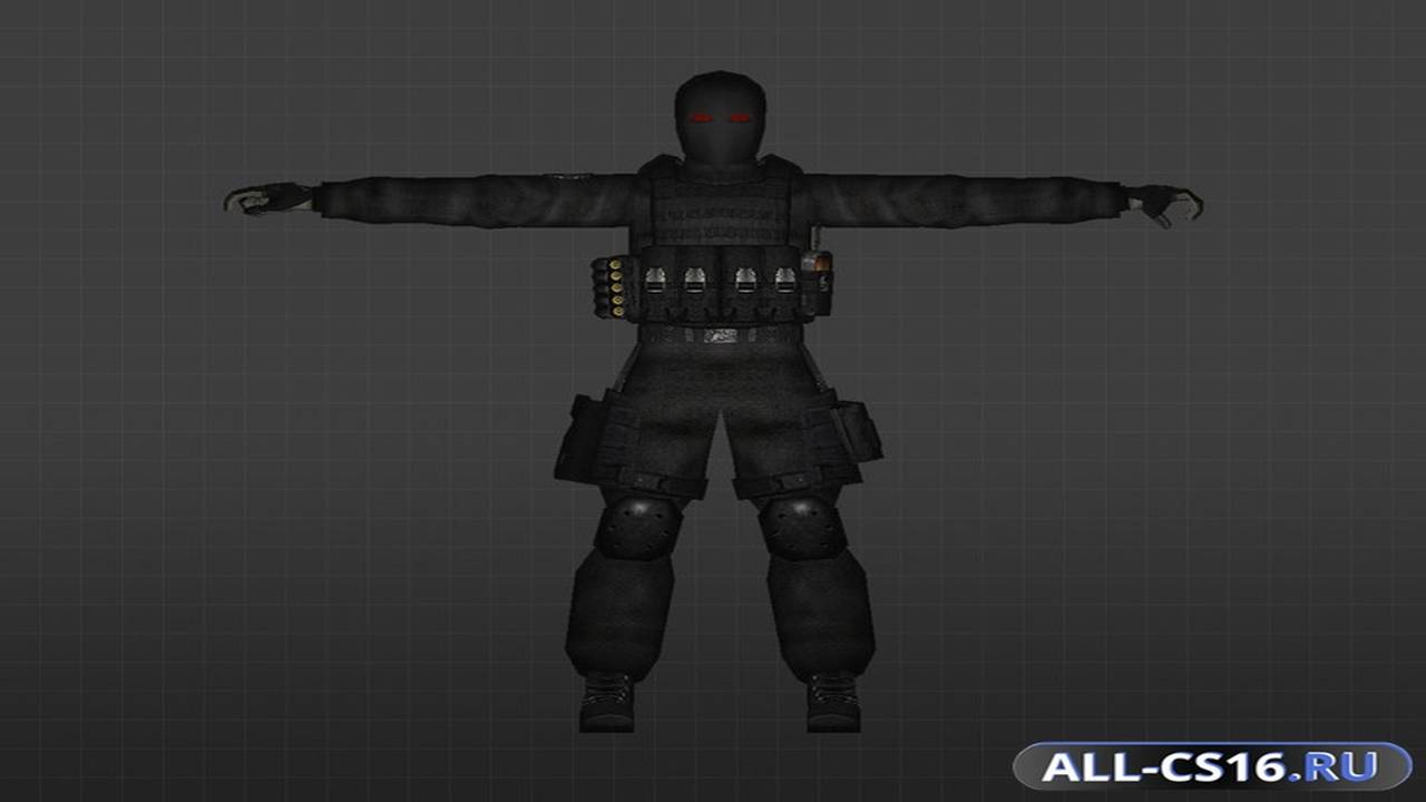 Модель игрока для CS 1.6 - Наемники
