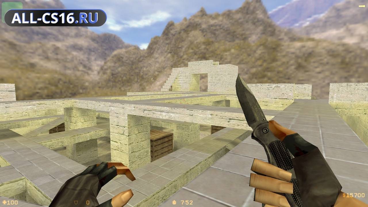 Карта «mindmaze» для CS 1.6 для CS 1.6