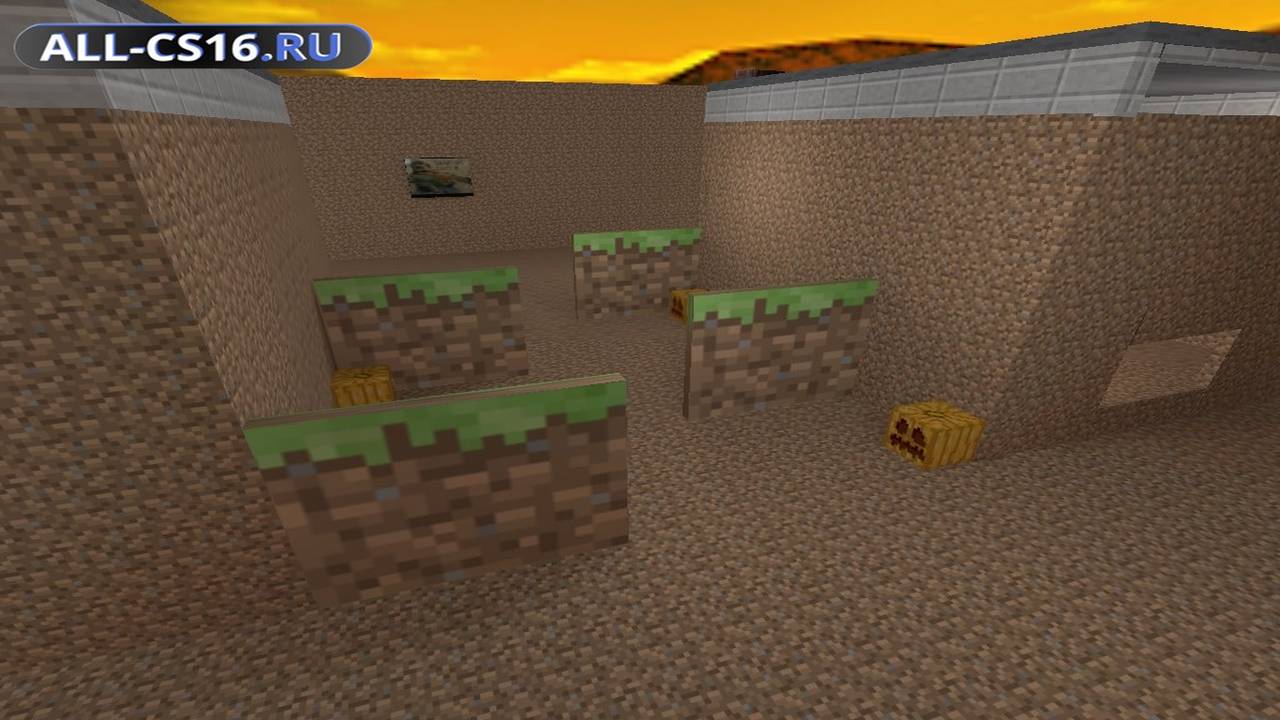 Карта «minecraft_awper» для CS 1.6 для CS 1.6