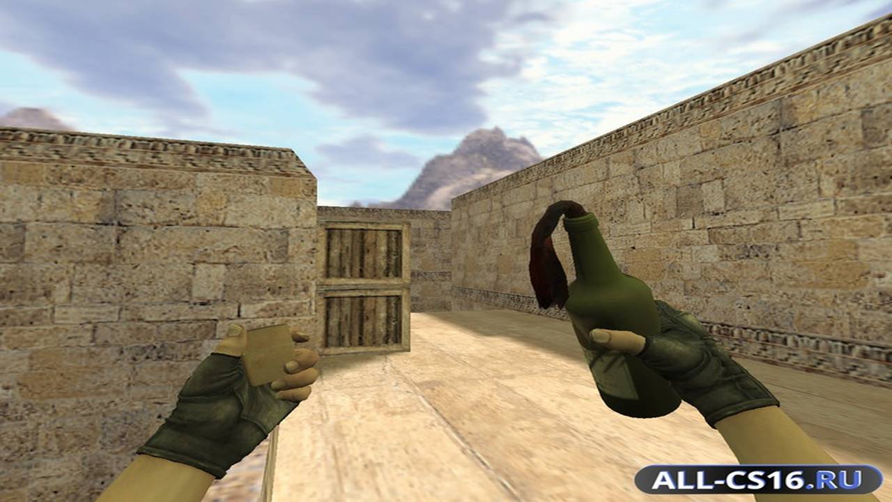 Модель оружия для CS 1.6 - Коктейль Молотова