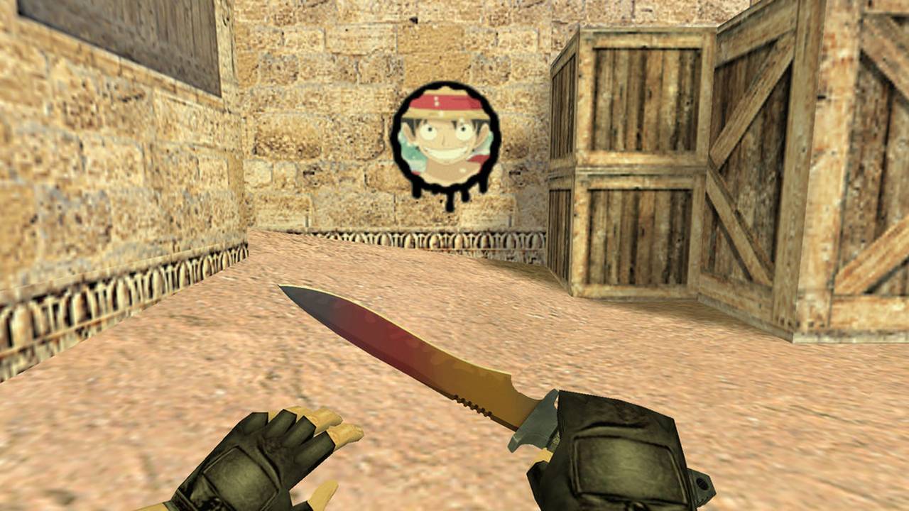 Граффити для CS 1.6 - Манки Д. Луффи