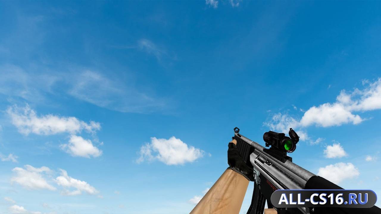 Модель оружия для CS 1.6 - MP5 MP5 Deluxe